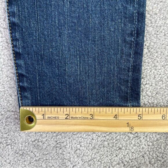 Kut From The Kloth Diana Jeans Women’s 2 Blue Skinny Low Rise Distressed Denim - Picture 10 of 11